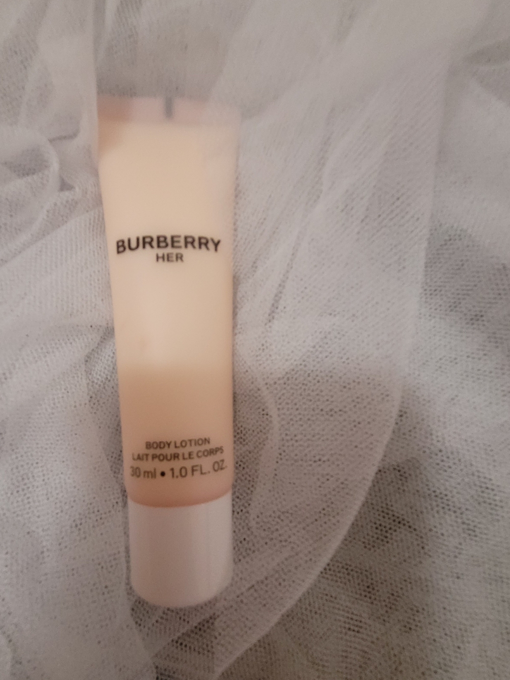 Burberry Her Body Lotion - Peachy Beige..New Never Used Came With A Gift Set